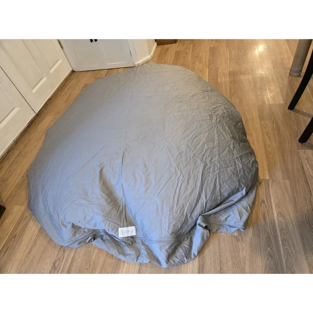 Beddys RV King Zipbase Sheet Set 5 Piece In Stone Gray Zipper Bedding Bamboo